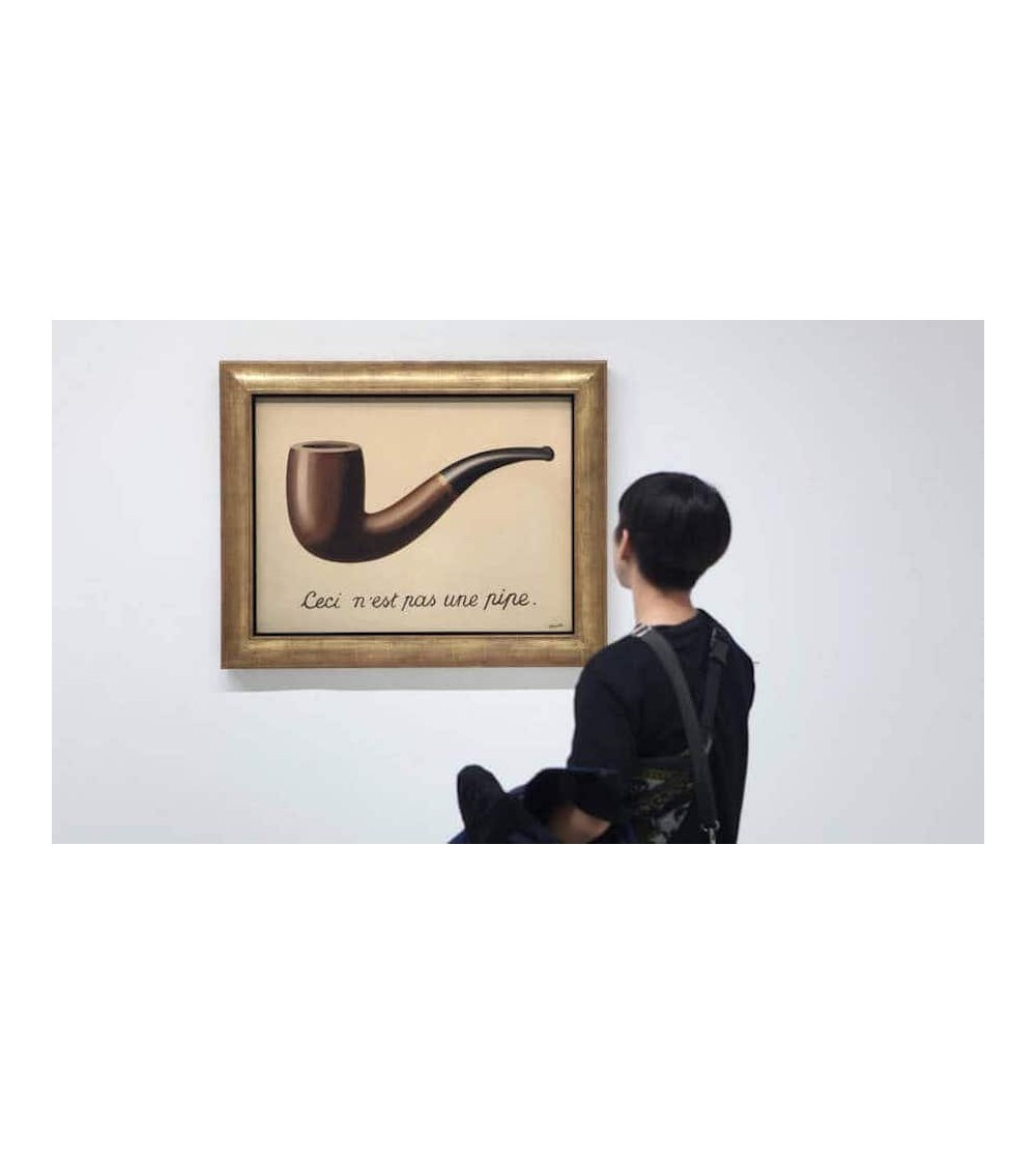 Ceci n'est pas une pipe - Chaussettes René Magritte Sock Affairs jolies pour femme originales pour homme chausset rigolotes d...