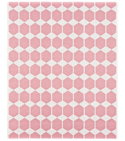 Vinyl Rug - ANNA Pink Brita Sweden rugs outdoor carpet kitchen washable cool modern runner rugs