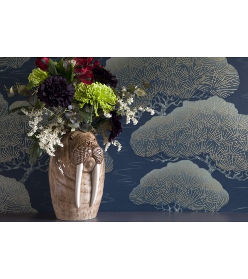 Walrus - Large Flower Vase Quail Ceramics table flower living room vase kitatori switzerland