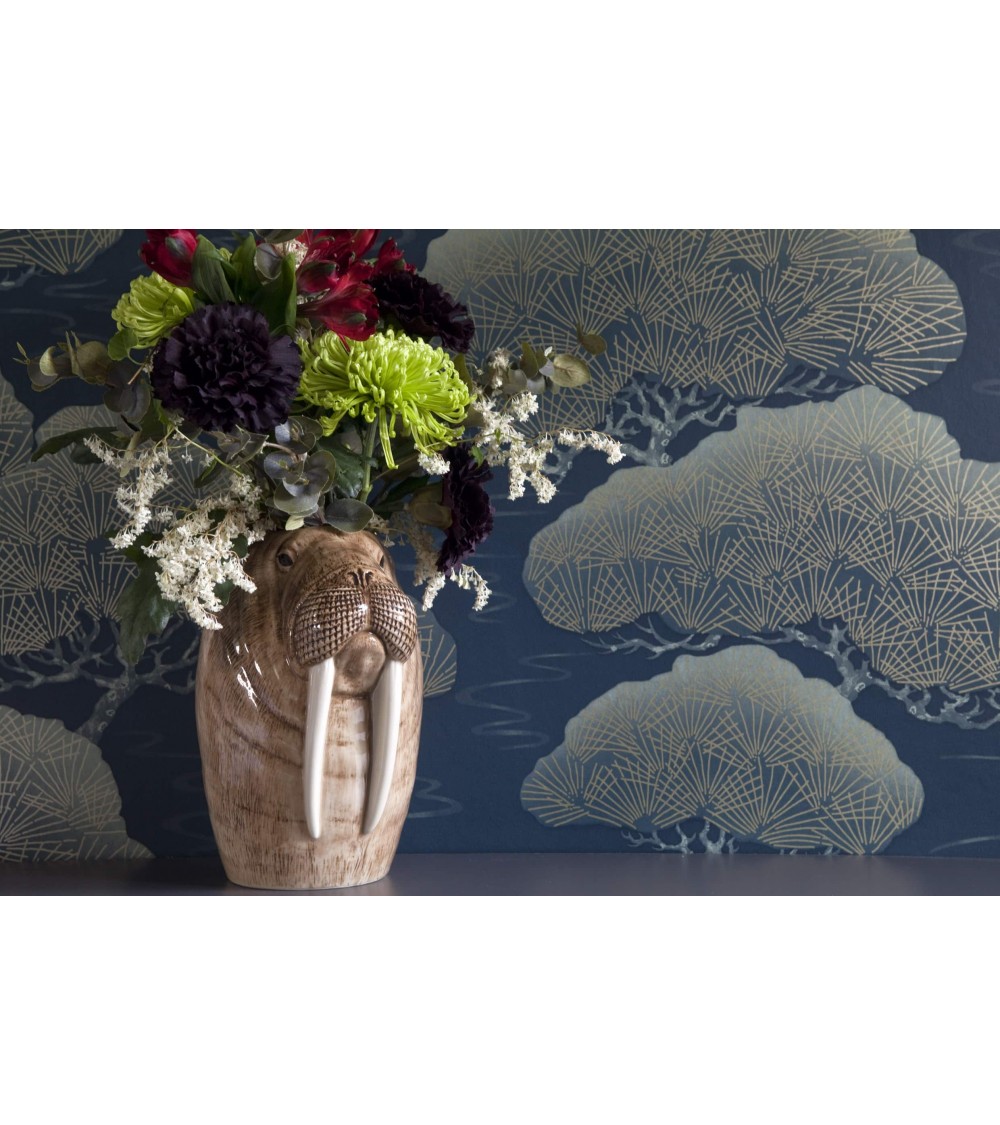 Walrus - Large Flower Vase Quail Ceramics table flower living room vase kitatori switzerland