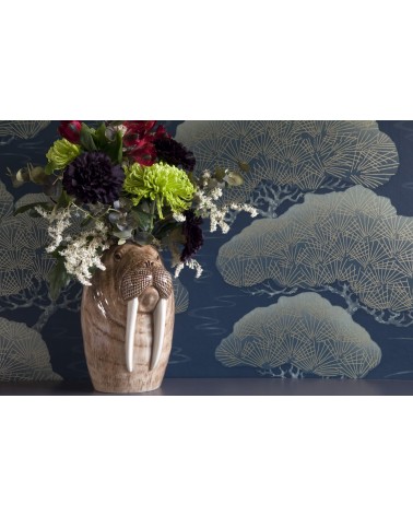 Walrus - Large Flower Vase Quail Ceramics table flower living room vase kitatori switzerland