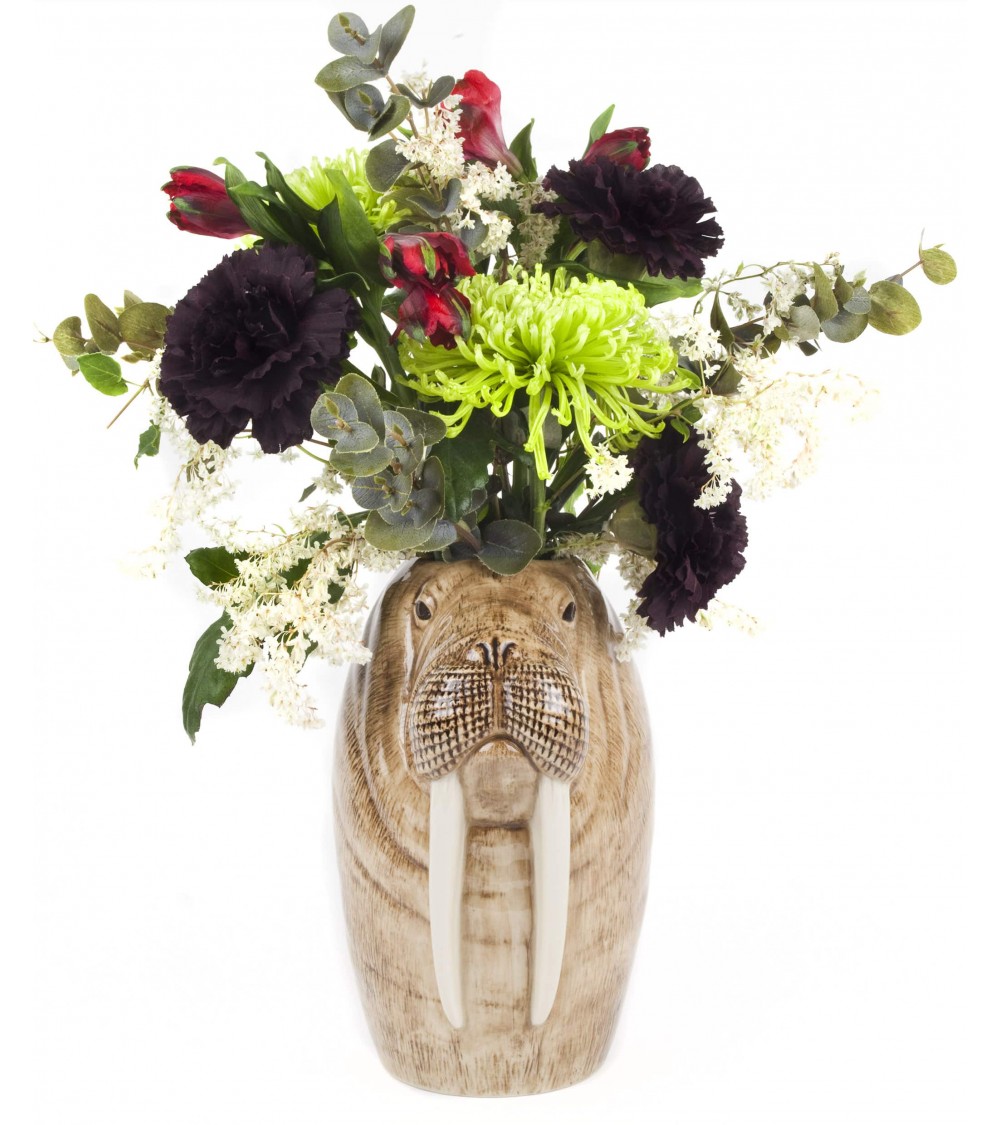 Walross - Blumenvase, Grosse Vase Quail Ceramics vasen deko blumenvase blume vase design dekoration spezielle schöne kitatori...