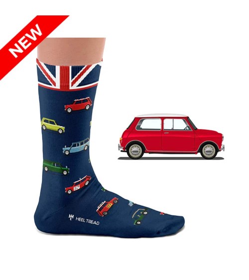 MINI - Lustige Socken Für Damen, Herren Heel Tread socke kuschelsocken für damen lustig herren farbige coole socken