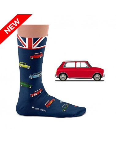 MINI - Lustige Socken Für Damen, Herren Heel Tread socke kuschelsocken für damen lustig herren farbige coole socken
