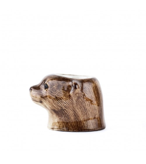 Loutre - Coquetier original en céramique Quail Ceramics oeuf original design