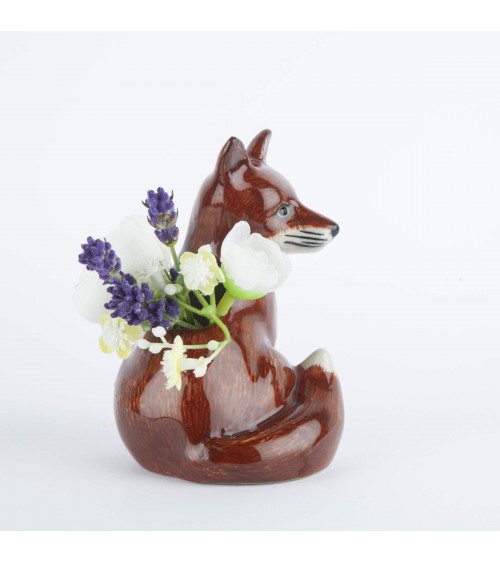 Fox - Mini flower vase Quail Ceramics table flower living room vase kitatori switzerland