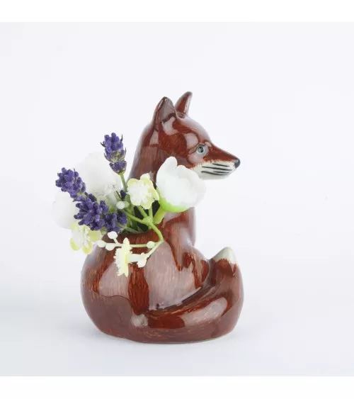 Fuchs - Mini Blume Vase Quail Ceramics vasen deko blumenvase blume vase design dekoration spezielle schöne kitatori schweiz k...