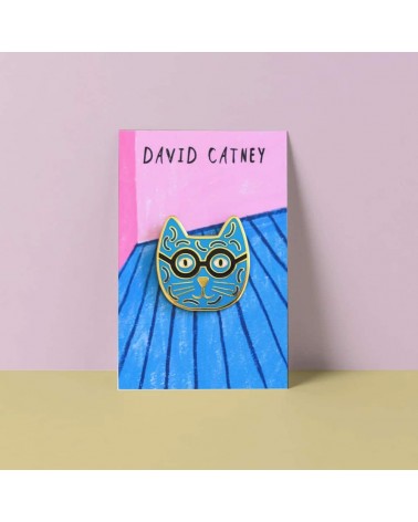 Pin Anstecker, Anstecknadel Katze - David Catney Niaski Anstecknadel Ansteckpins pins anstecknadeln kaufen