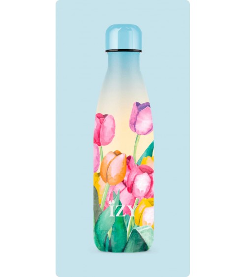 Tulip field - Thermos Bootle 500ml IZY Bottles best water bottle