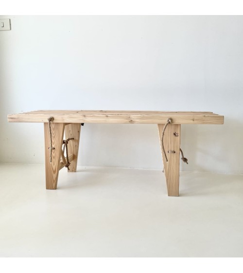 EcoBench 120 cm Lärche - Sitzbank - AUSSTELLUNGSMODELL EcoFurn Kitatori Schweiz kaufen