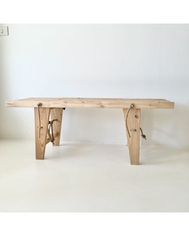 EcoBench 120 cm Lärche - Sitzbank - AUSSTELLUNGSMODELL EcoFurn Kitatori Schweiz kaufen