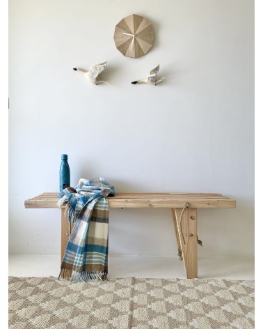 EcoBench 120 cm Lärche - Sitzbank - AUSSTELLUNGSMODELL EcoFurn Kitatori Schweiz kaufen