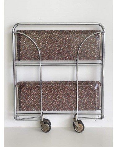 Desserte pliable Gerlinol - Motif floral kitatori meuble vintage shop online boutique suisse
