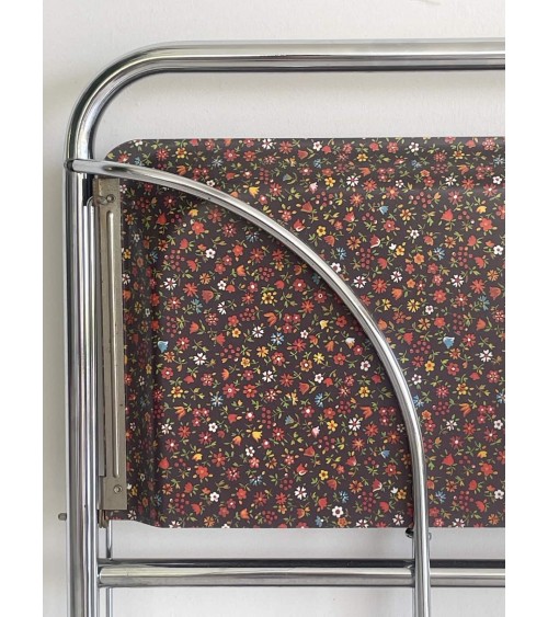 Desserte pliable Gerlinol - Motif floral kitatori meuble vintage shop online boutique suisse