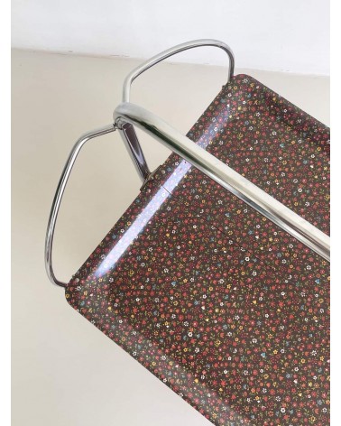 Desserte pliable Gerlinol - Motif floral kitatori meuble vintage shop online boutique suisse