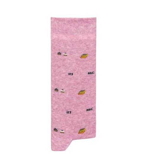 Teacher - Organic cotton socks The Captain Socks funny crazy cute cool best pop socks for women men
