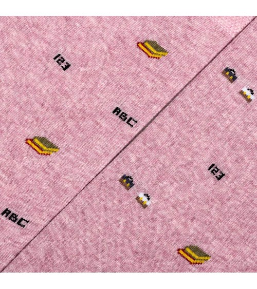 Lehrer - Socken mit motiven aus bio Baumwolle The Captain Socks socke kuschelsocken für damen lustig herren farbige coole socken