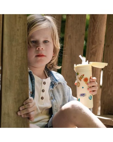 Spazio - Bottiglia d'acqua isolata per bambini IZY Bottles borracce termiche