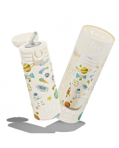 Space - Kids insulated water bottle IZY Bottles best water bottle