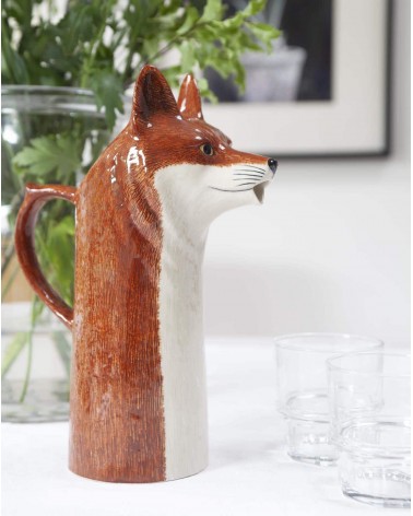 Water Jug - Design Fox Quail Ceramics carafe jug glass design