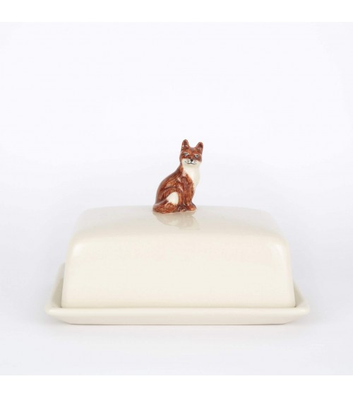 Volpe - Porta burro in ceramica Quail Ceramics da tavola