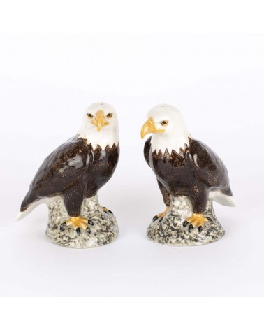Weißkopfseeadler - Salz und Pfefferstreuer Set Quail Ceramics  pfeffer steuer salzpfeffersteuer set lustige kaufen