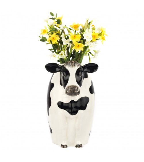 Holstein Kuh - Blumenvase, Grosse Vase Quail Ceramics vasen deko blumenvase blume vase design dekoration spezielle schöne kit...