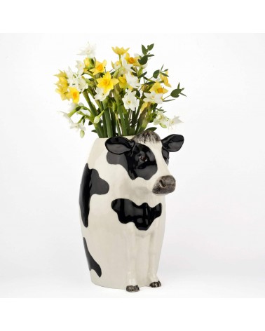 Holstein Kuh - Blumenvase, Grosse Vase Quail Ceramics vasen deko blumenvase blume vase design dekoration spezielle schöne kit...