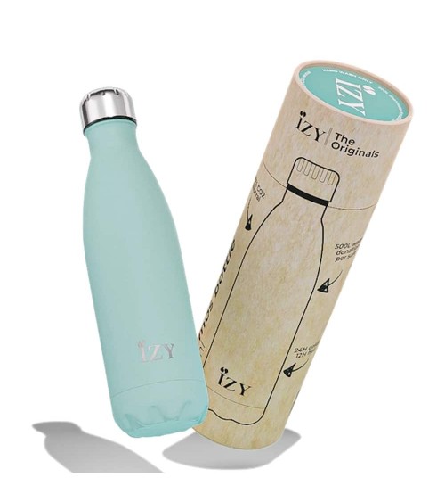 Turquoise blue - Thermos Bootle 500 ml IZY Bottles best water bottle