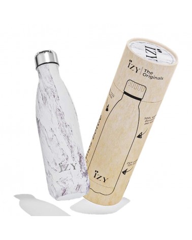 Design viola - Bottiglia isolata 500 ml IZY Bottles borracce termiche