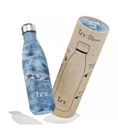 Marmo blu - Bottiglia isolata 500 ml IZY Bottles borracce termiche