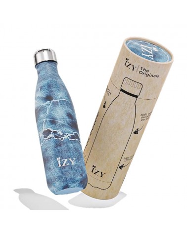 Marmo blu - Bottiglia isolata 500 ml IZY Bottles borracce termiche