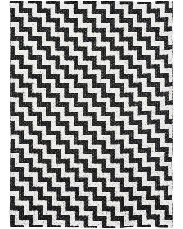 Vinyl Rug - GUNNEL Black Brita Sweden cool vinyl rugs runner for kitchen washable outdoor rugs