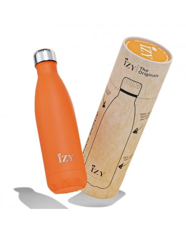 Arancione - Bottiglia isolata 500 ml IZY Bottles borracce termiche