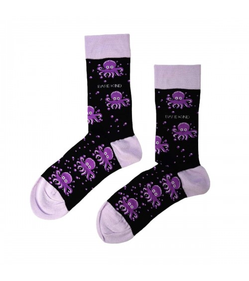 Rettet die Oktopusse - Bambus Socken Bare Kind socke kuschelsocken für damen lustig herren farbige coole socken