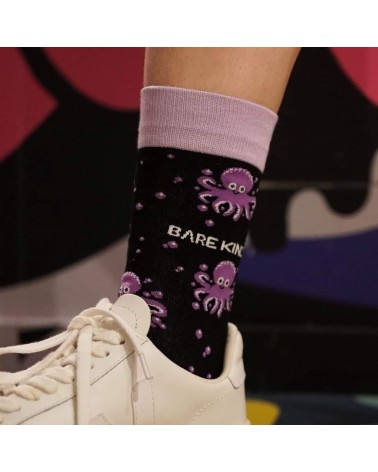 Rettet die Oktopusse - Bambus Socken Bare Kind socke kuschelsocken für damen lustig herren farbige coole socken