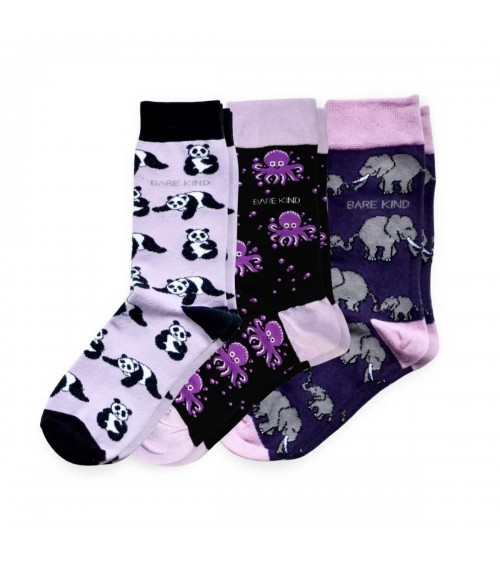 Rettet die Oktopusse - Bambus Socken Bare Kind socke kuschelsocken für damen lustig herren farbige coole socken