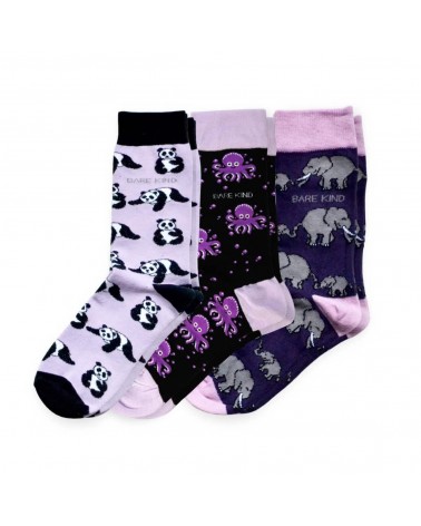 Rettet die Oktopusse - Bambus Socken Bare Kind socke kuschelsocken für damen lustig herren farbige coole socken