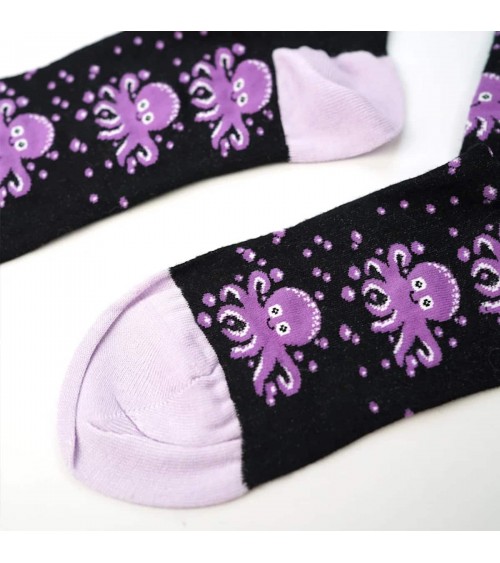 Rettet die Oktopusse - Bambus Socken Bare Kind socke kuschelsocken für damen lustig herren farbige coole socken