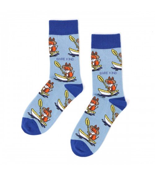 Rette die Füchse - Bambus Socken Bare Kind socke kuschelsocken für damen lustig herren farbige coole socken
