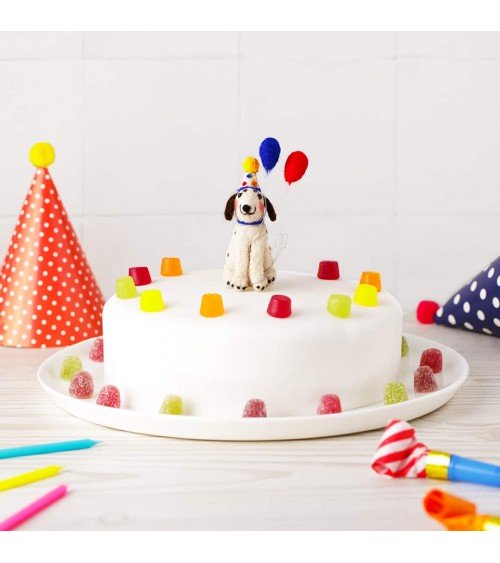 Spot, le chien - Décoration pour gâteau d'anniversaire Sew Heart Felt original kitatori suisse