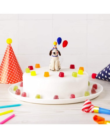 Spot, le chien - Décoration pour gâteau d'anniversaire Sew Heart Felt original kitatori suisse