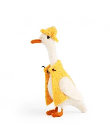 Walter le canard - Objet déco Sew Heart Felt original kitatori suisse