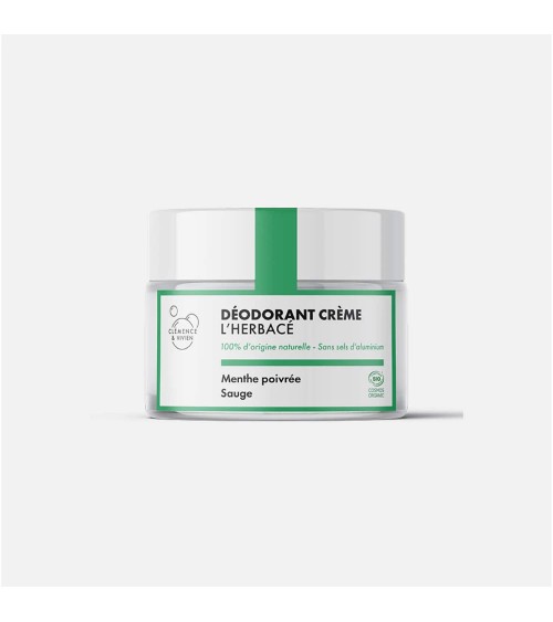 L'herbacé - Deodorante naturale in crema Clémence et Vivien cosmetici naturali cosmeci svizzeri