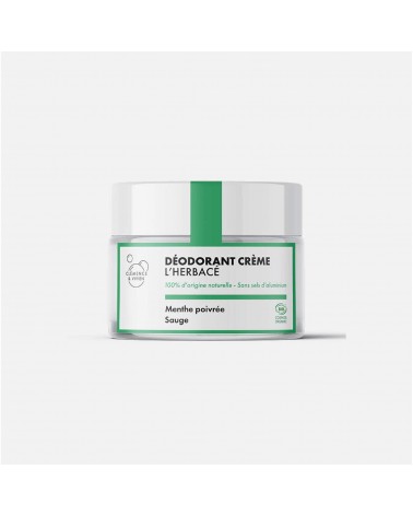 L'herbacé - Deodorante naturale in crema Clémence et Vivien cosmetici naturali cosmeci svizzeri