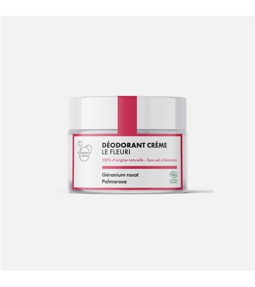 Le fleuri - All natural deodorant Clémence et Vivien vegan cruelty free cosmetic compagnies