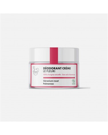 Le fleuri - Deodorante naturale in crema Clémence et Vivien cosmetici naturali cosmeci svizzeri