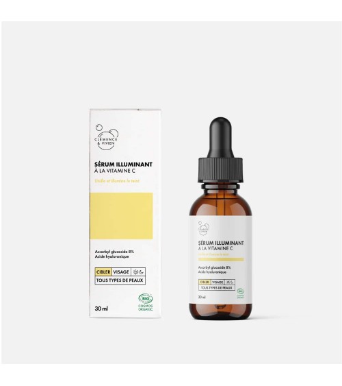 Siero illuminante con vitamina C Clémence et Vivien cosmetici naturali cosmeci svizzeri
