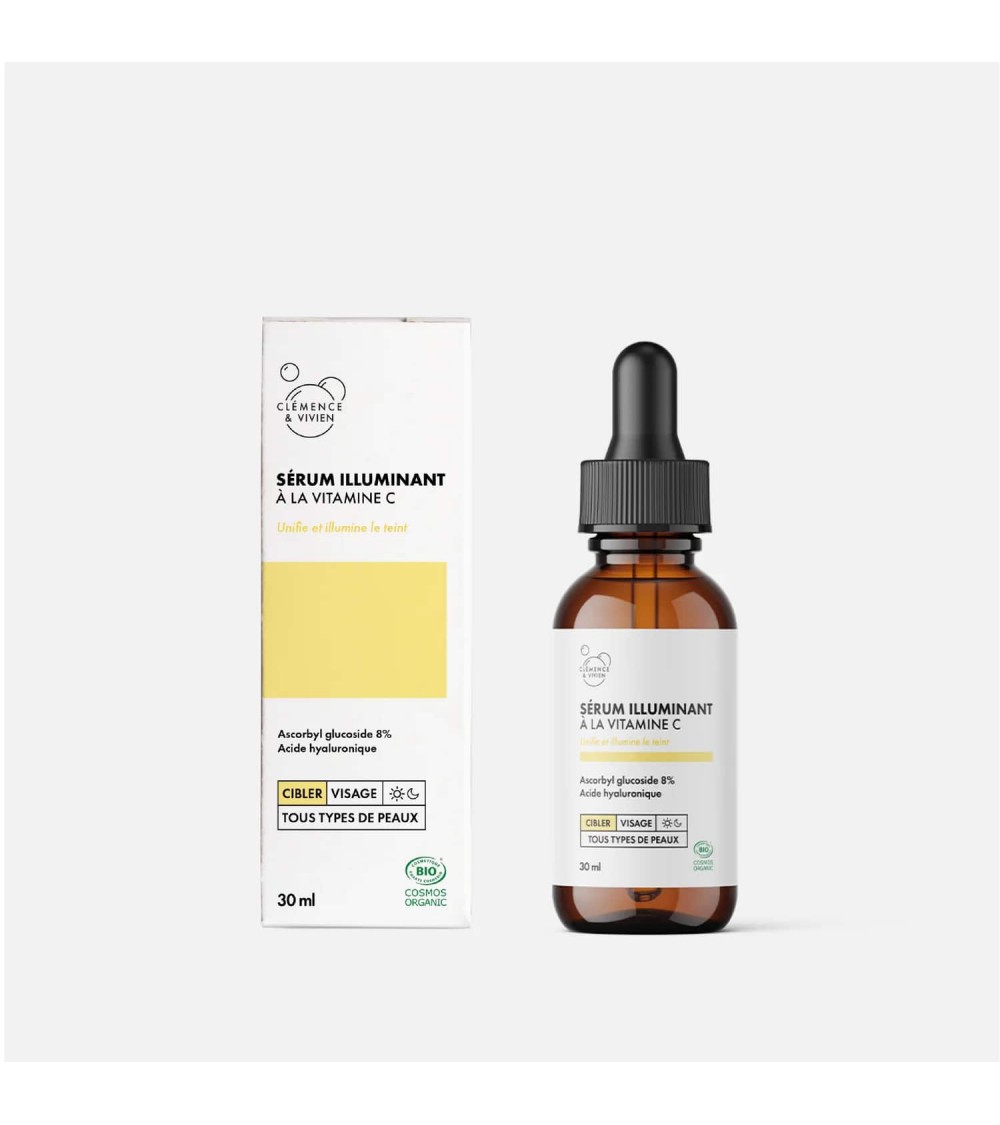 Aufhellendes Serum mit Vitamin C Clémence et Vivien naturkosmetik marken vegane kosmetik producte kaufen