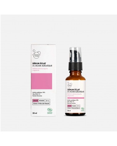 Radiance Serum with Azelaic Acid Clémence et Vivien vegan cruelty free cosmetic compagnies